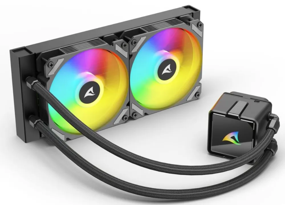 Sharkoon S50 ARGB BLACK 240 mm Intel(1700p/1851p)-AMD Uyumlu Sıvı Soğutucu