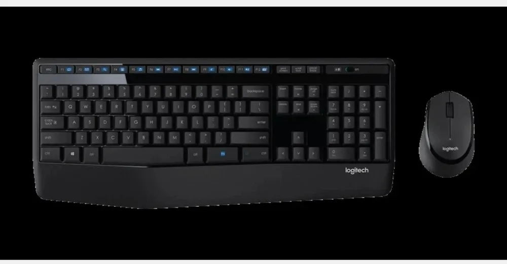 Logitech LOGİTECH MK345 Q KABLOSUZ KLAVYE + MOUSE SİYAH