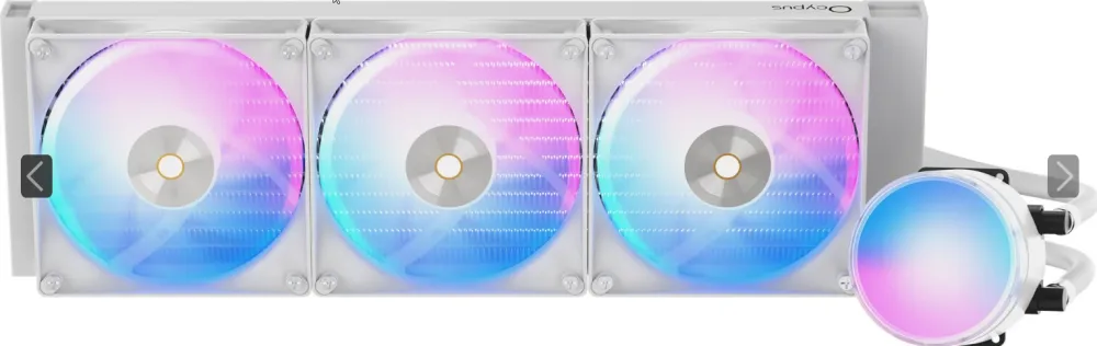 Ocypus Delta L36 Beyaz ARGB V2 360 mm Intel(1700p/1851p)-AMD Uyumlu Sıvı Soğutucu