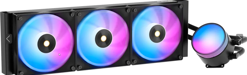 Ocypus Delta L36 Siyah ARGB V2 360 mm Intel(1700p/1851p)-AMD Uyumlu Sıvı Soğutucu