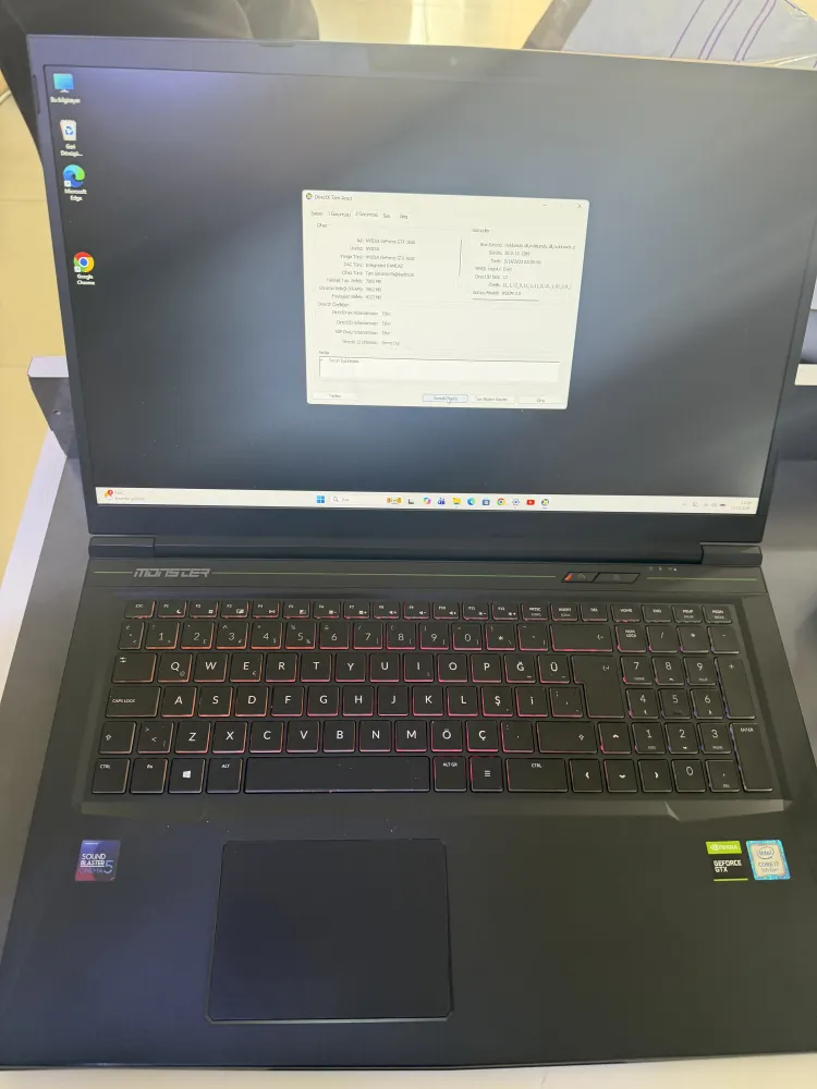 MONSTER İ7-1650 GTX-17.3 İNÇ-FULL HD