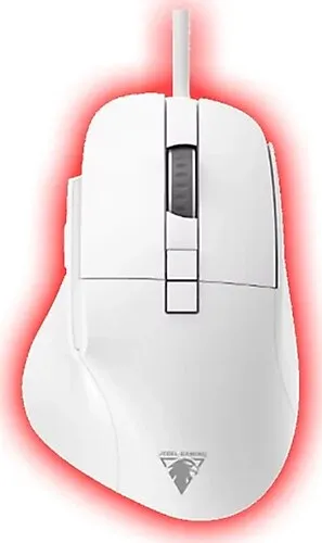 Jedel CP102 Beyaz Professional 7 Butonlu RGB Işıklı Ergonomik Kablolu Mouse