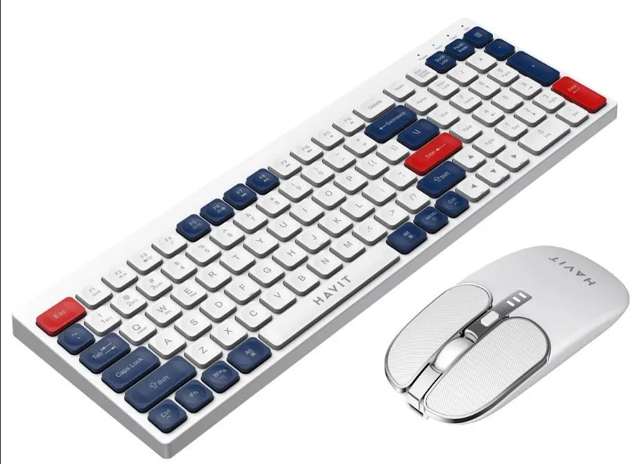 KB830WB KABLOSUZ KLAVYE MOUSE SET - 2.4GHZ VE BLUETOOTH